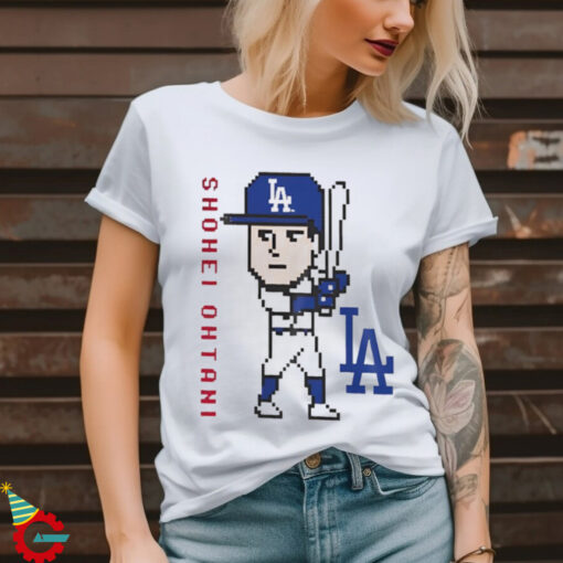 Shohei Ohtani Los Angeles Dodgers 8 bit shirt