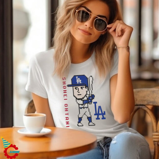 Shohei Ohtani Los Angeles Dodgers 8 bit shirt