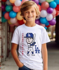 Shohei Ohtani Los Angeles Dodgers 8 bit shirt