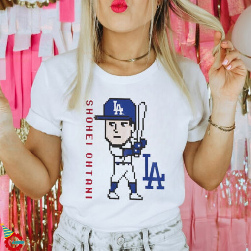 Shohei Ohtani Los Angeles Dodgers 8 bit shirt