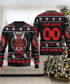 Slipknot Antennas To Hell Rock Band Personalized Ugly Christmas Sweater