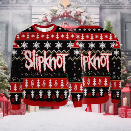 Slipknot Signature Logo 2024 Ugly Christmas Sweater