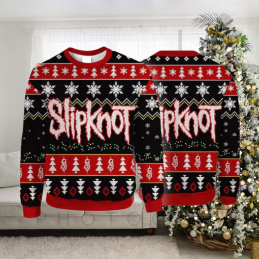 Slipknot Signature Logo 2024 Ugly Christmas Sweater