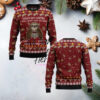 Golfer Santa Ugly Christmas Sweater