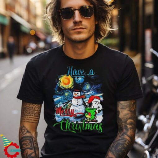 Snoopy Have A Merry Christmas 2024 Happy Holidays T shirt