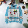 Reindeer And Snowflakes Oakland Athletics Ugly Christmas Sweater