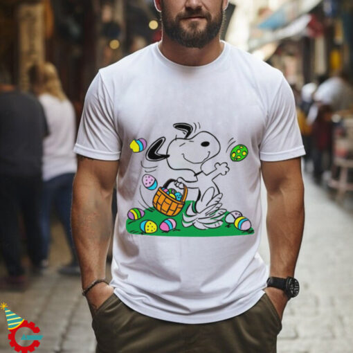 Snoopy happy easter day shirt