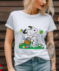 Snoopy happy easter day shirt