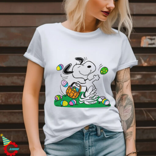 Snoopy happy easter day shirt