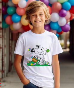 Snoopy happy easter day shirt