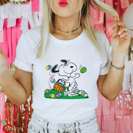 Snoopy happy easter day shirt