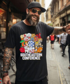 Southeastern Conference all sports teams mascot shirt