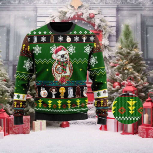 Star Wars BB8 Ugly Christmas Sweater