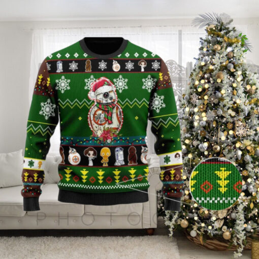 Star Wars BB8 Ugly Christmas Sweater