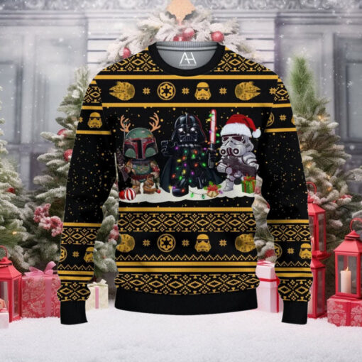 Star Wars Black Ugly Sweater