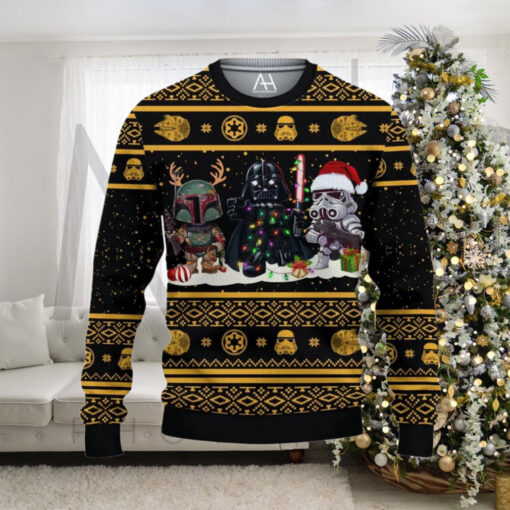 Star Wars Black Ugly Sweater