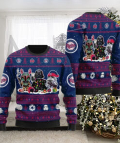 Star Wars Characters Minnesota Twins Ugly Christmas Sweater