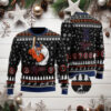 Tropical Palm Tree Detroit Tigers Christmas Ugly Christmas Sweater