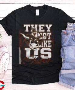 Texas Longhorns Football – They Not Like Us 3D T Shirt – Orange