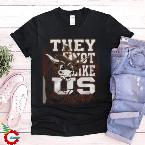 Texas Longhorns Football – They Not Like Us 3D T Shirt – Orange