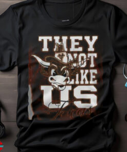 Texas Longhorns Football – They Not Like Us 3D T Shirt – Orange