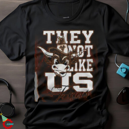 Texas Longhorns Football – They Not Like Us 3D T Shirt – Orange