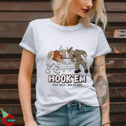 Texas Longhorns Standing Mascot Hook ‘Em Nov 30 2024 shirt