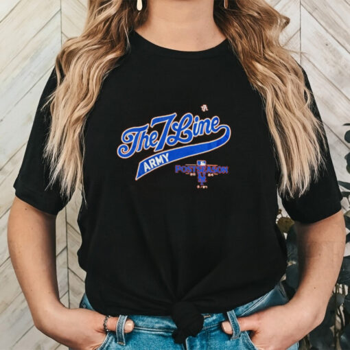 The 7 Line Army 2024 Postseason  t shirt