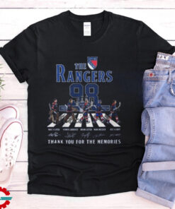 The New York Rangers 1926 2024 Signature Thank You For The Memories Unisex T Shirt