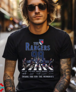 The New York Rangers 1926 2024 Signature Thank You For The Memories Unisex T Shirt