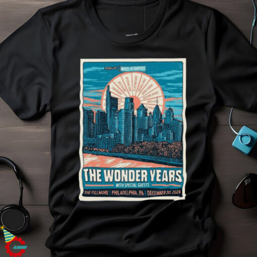 The Wonder Years The Fillmore Philadelphia, PA December 20 2024 Poster Shirt