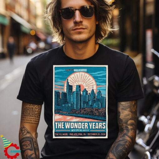 The Wonder Years The Fillmore Philadelphia, PA December 20 2024 Poster Shirt