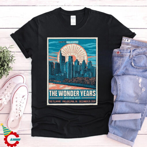 The Wonder Years The Fillmore Philadelphia, PA December 20 2024 Poster Shirt