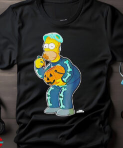 The simpsons homer candy feast of horror Halloween shirt