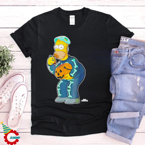 The simpsons homer candy feast of horror Halloween shirt