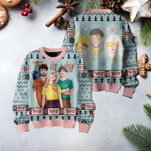 This Is Why Album Of Paramore Christmas Sweater Chirstmas Gifts 2024 Xmas For Family And Friends Ugly Sweater