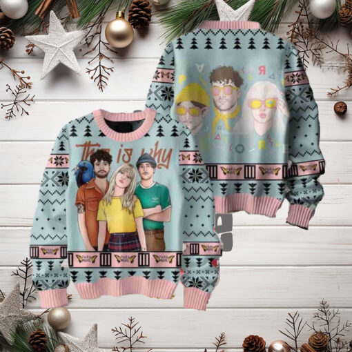 This Is Why Album Of Paramore Christmas Sweater Chirstmas Gifts 2024 Xmas For Family And Friends Ugly Sweater