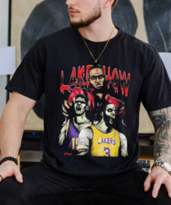 Thriller x Lakeshow Los Angeles Lakers NBA Graphic 2024 t shirt