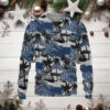 Swinging Tiger Detroit Tigers Baseball Ugly Christmas Sweater