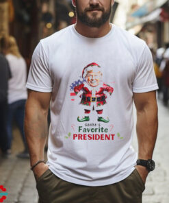 Trump Santa’s favorite President shirt