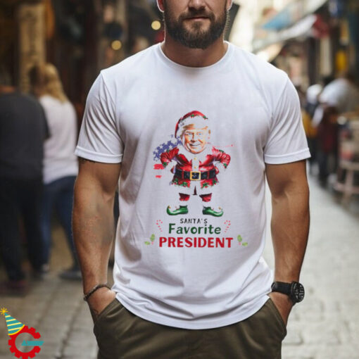 Trump Santa’s favorite President shirt