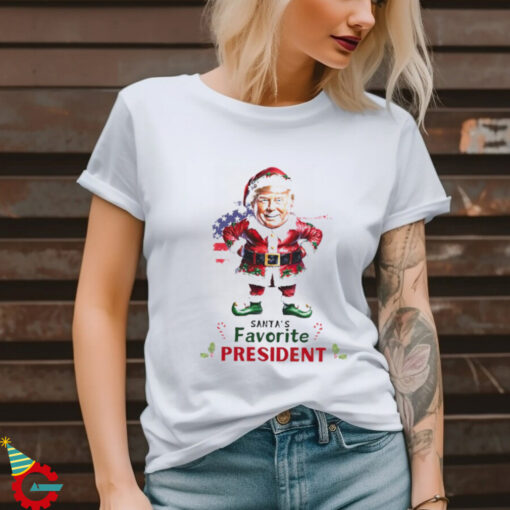 Trump Santa’s favorite President shirt