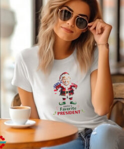 Trump Santa’s favorite President shirt