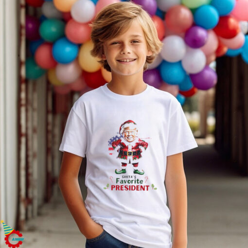 Trump Santa’s favorite President shirt