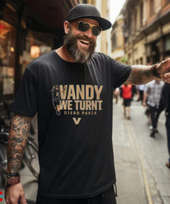 Vanderbilt Football Diego Pavia Vandy We Turnt T shirt