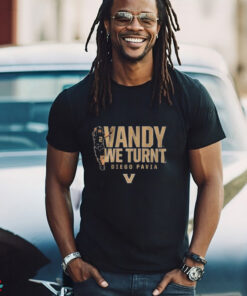 Vanderbilt Football Diego Pavia Vandy We Turnt T shirt