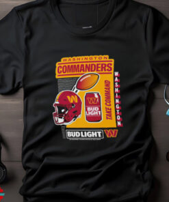 Washington Commanders Bud Light take Command shirt