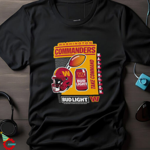 Washington Commanders Bud Light take Command shirt