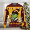 Tampa Bay Buccaneers The Grinch Drink Coffee Ugly Christmas Sweater