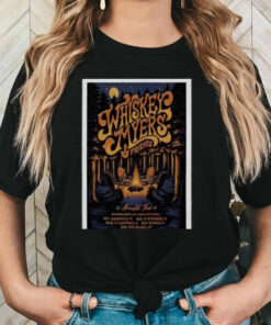 Whiskeys Myers & Friends Acoustic Tour 2024 Poster shirt